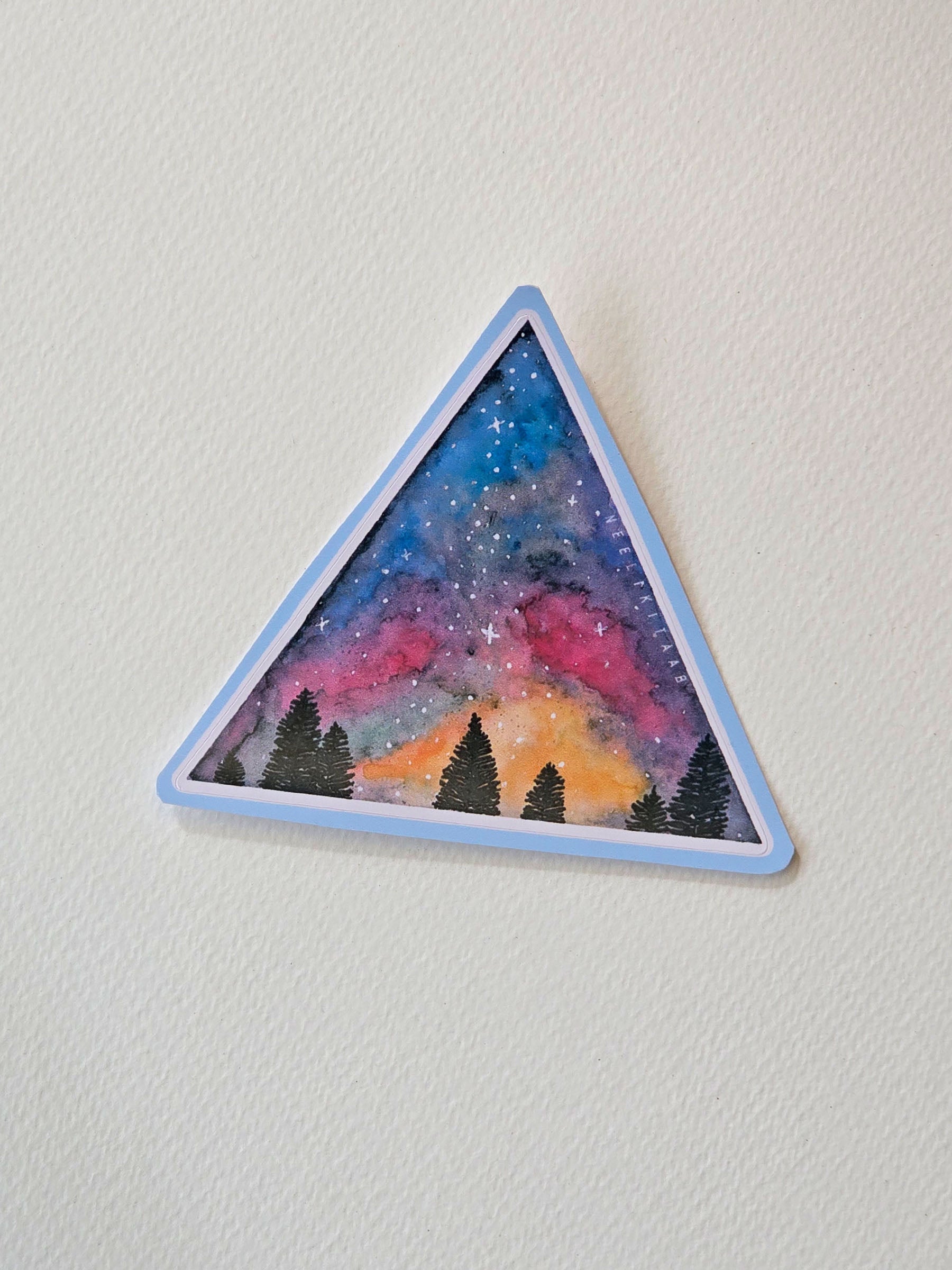 Galaxy skies | Laptop sticker