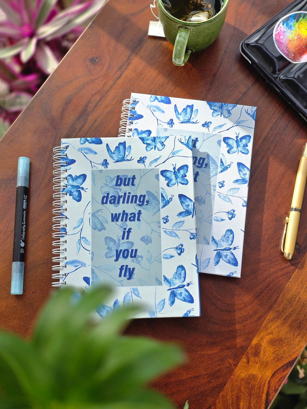 Blue Butterflies | Wiro Notebook