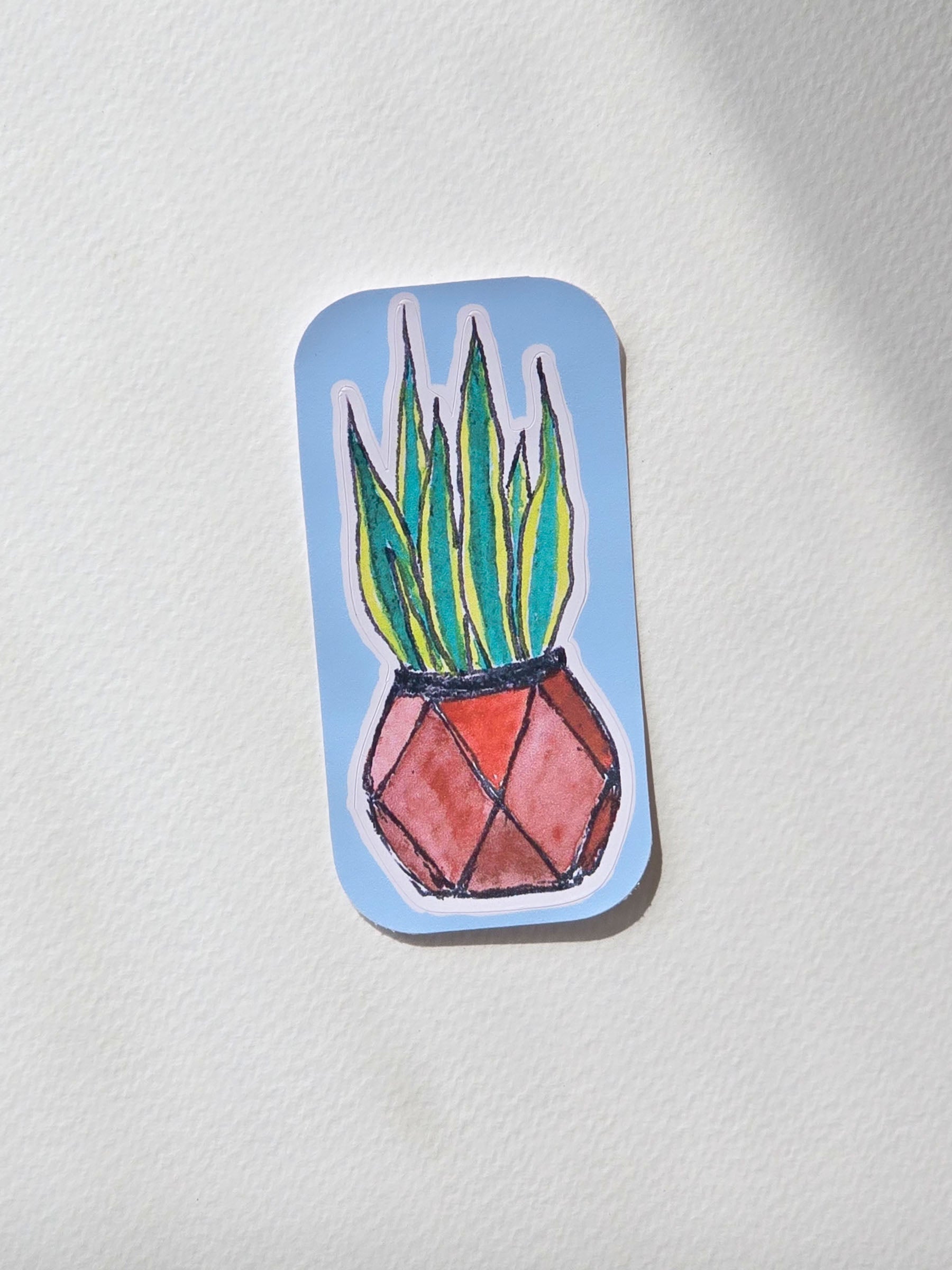 Snake Plant | Laptop sticker