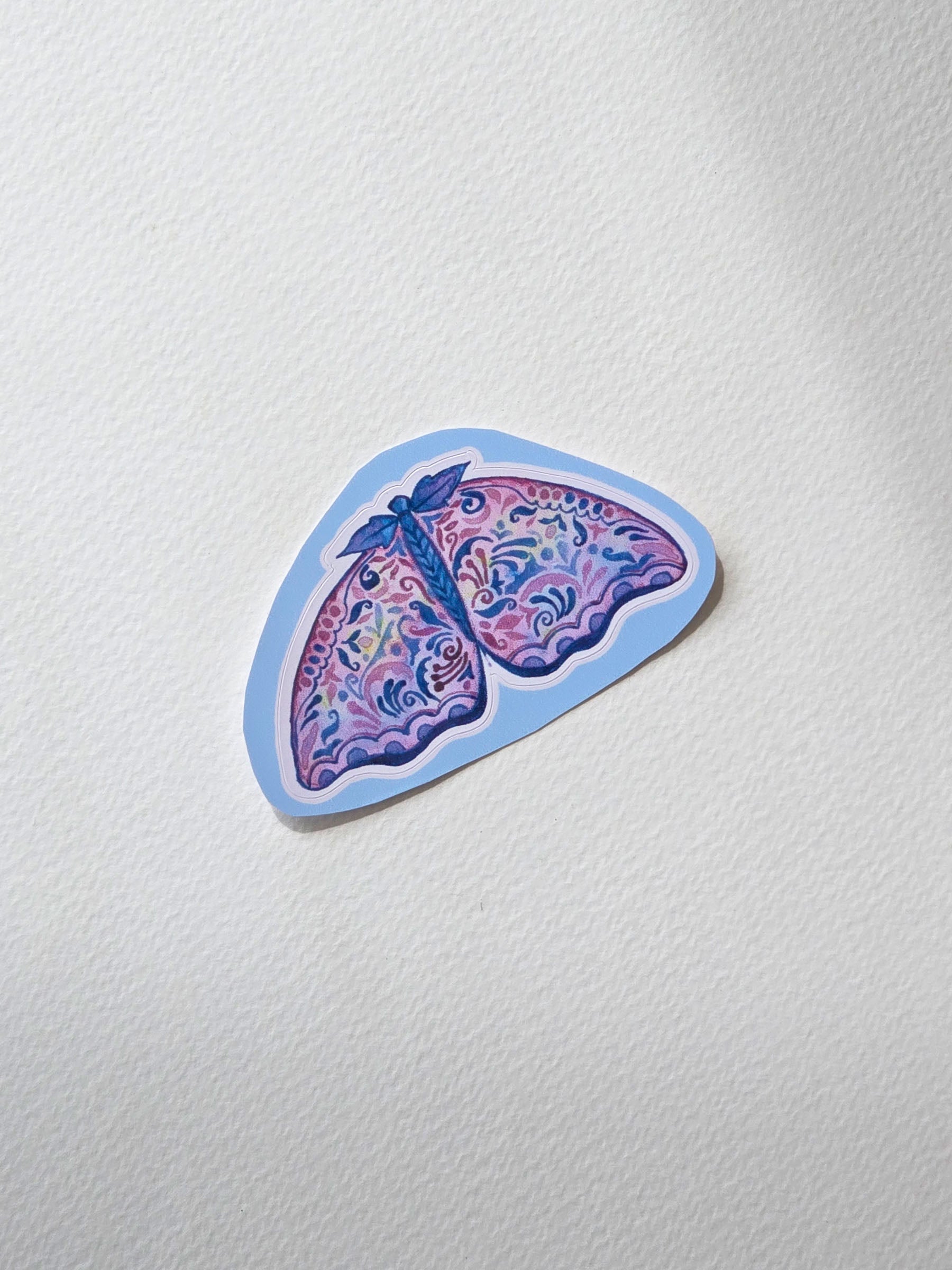 Wild moth | Laptop sticker
