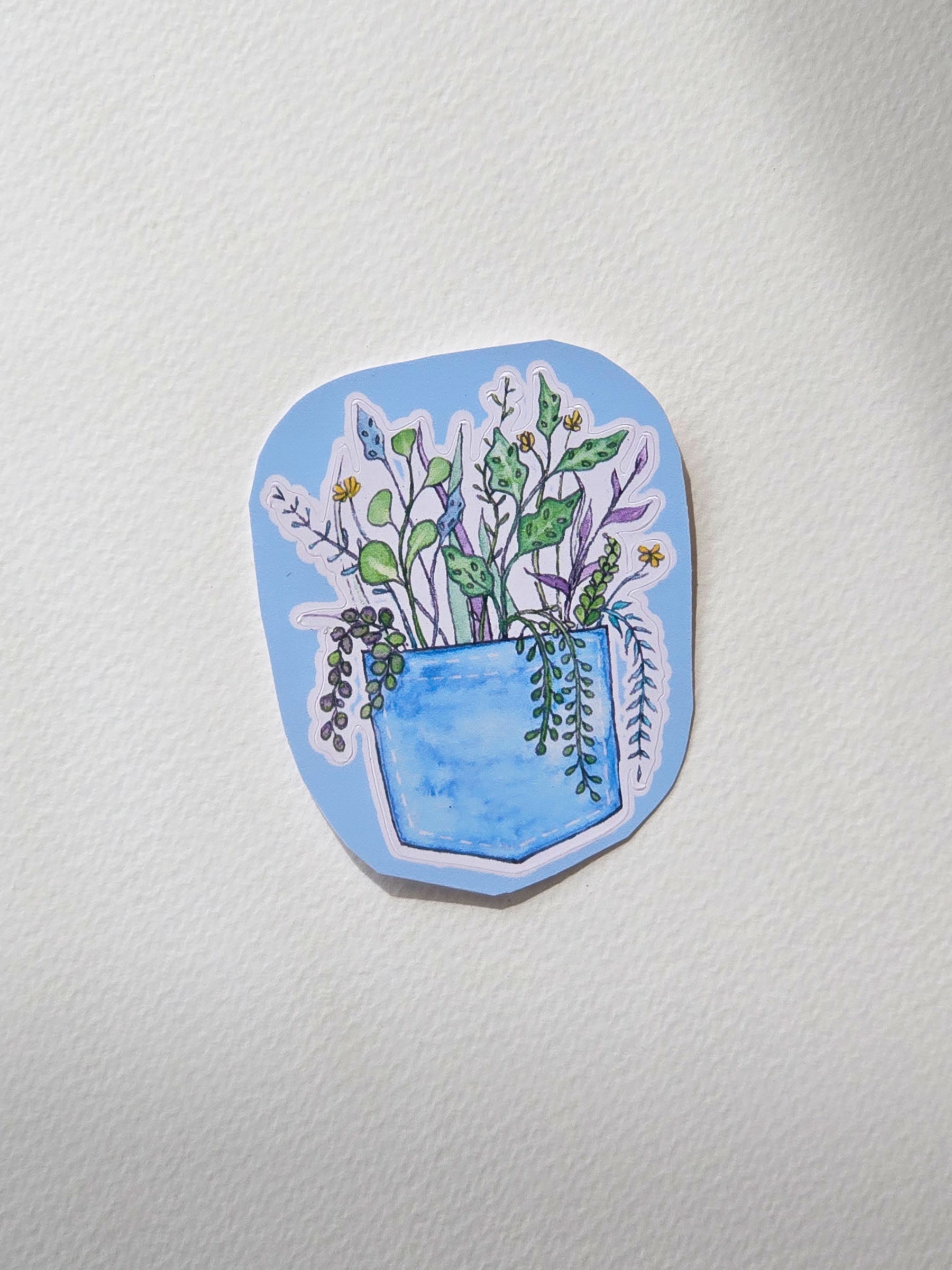 Plant Cuttings | Laptop sticker