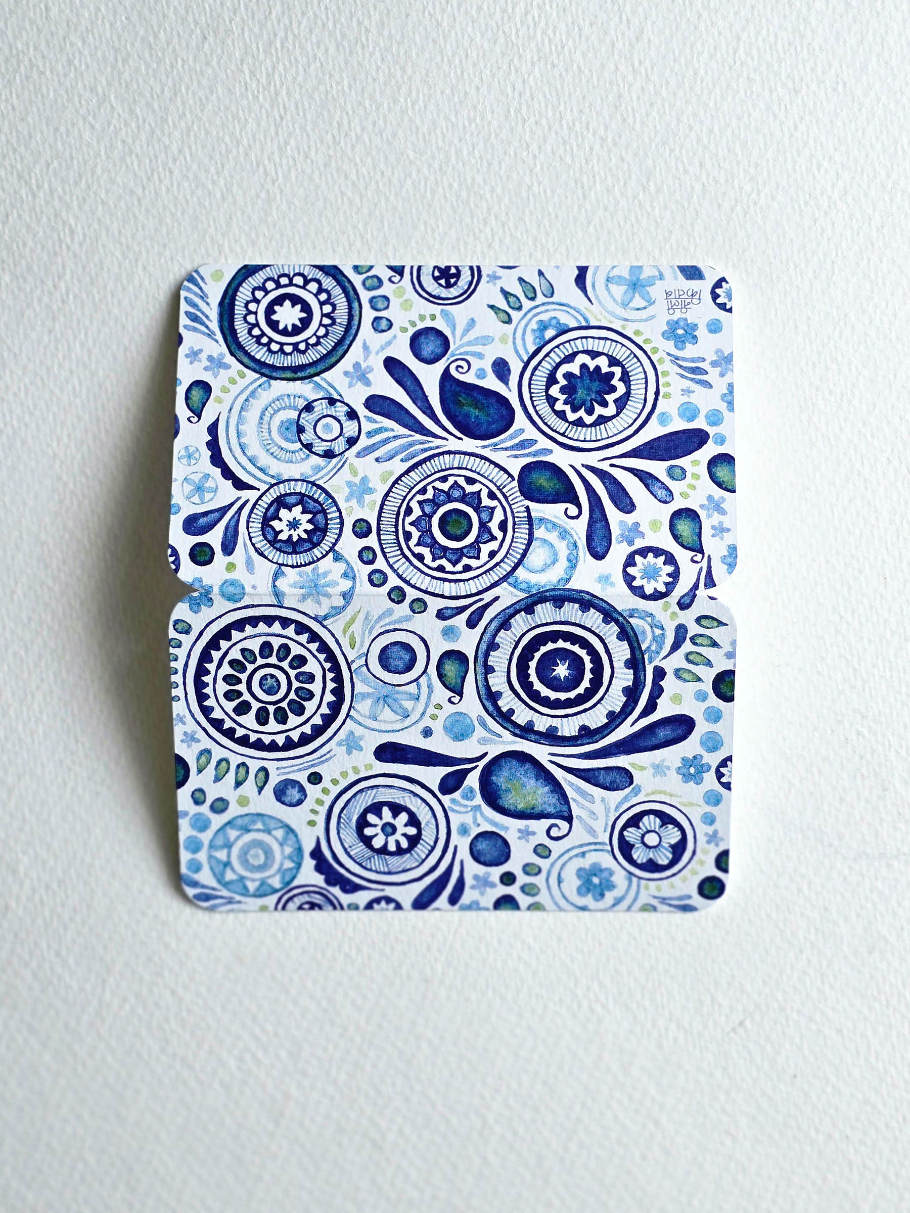Blue Mandala | Set of 4 Notecards