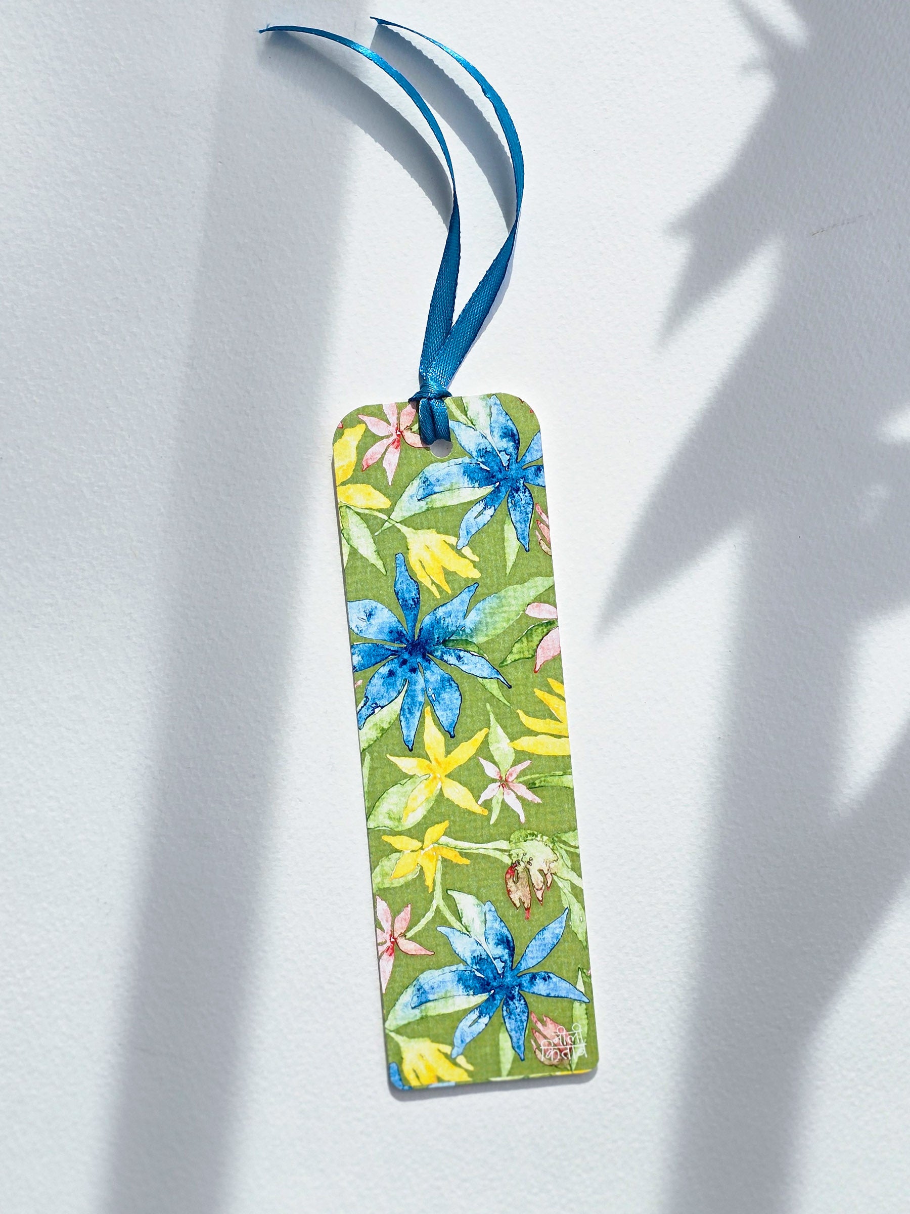 Watercolor garden | Bookmark