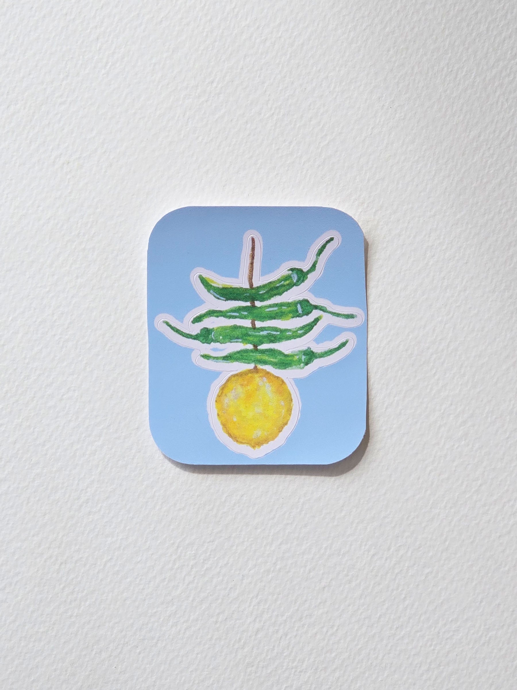 Nimbu Mirchi | Laptop sticker