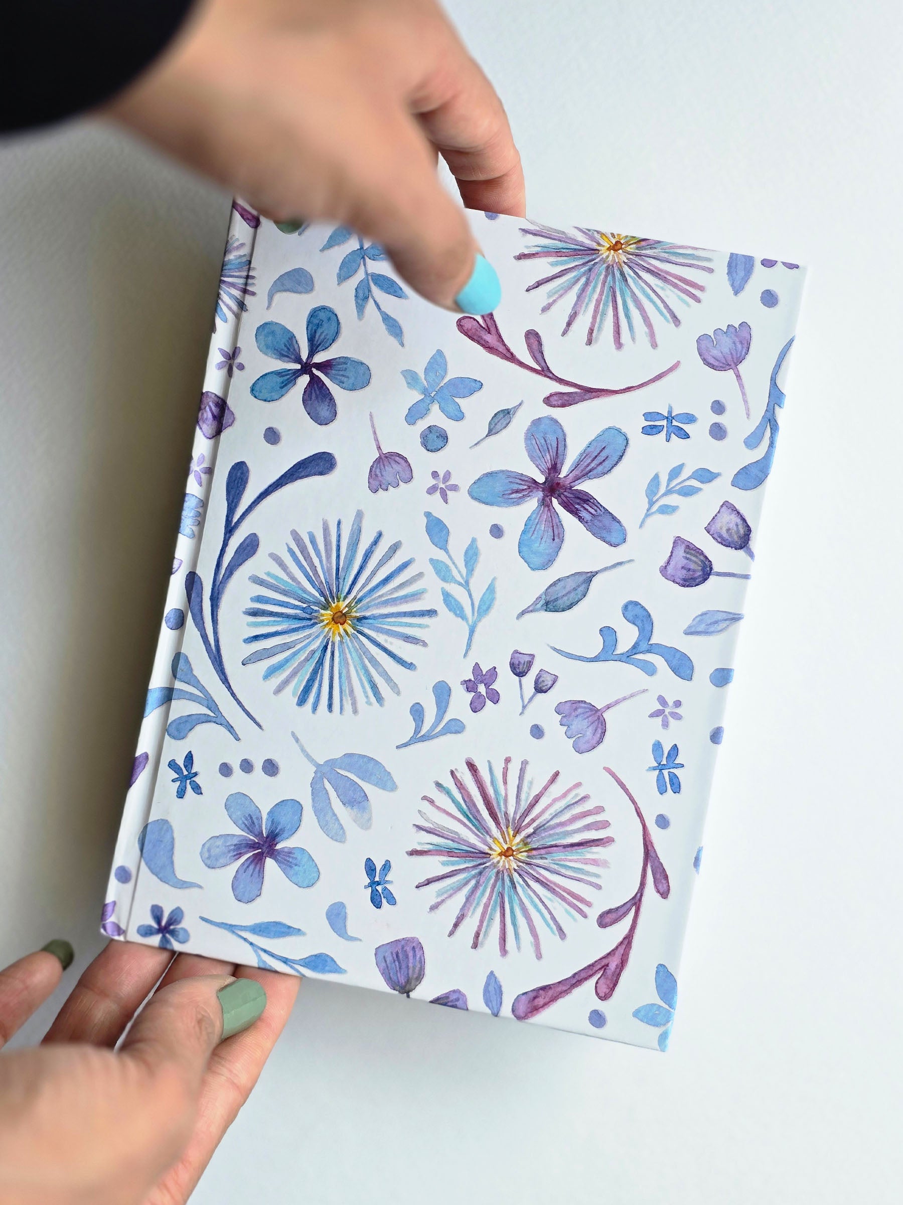 Purple Spread | Sketchbook Journal| 110 GSM