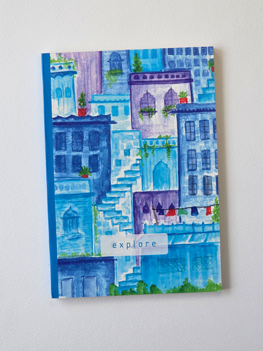 Blue City | Softcover Notebook