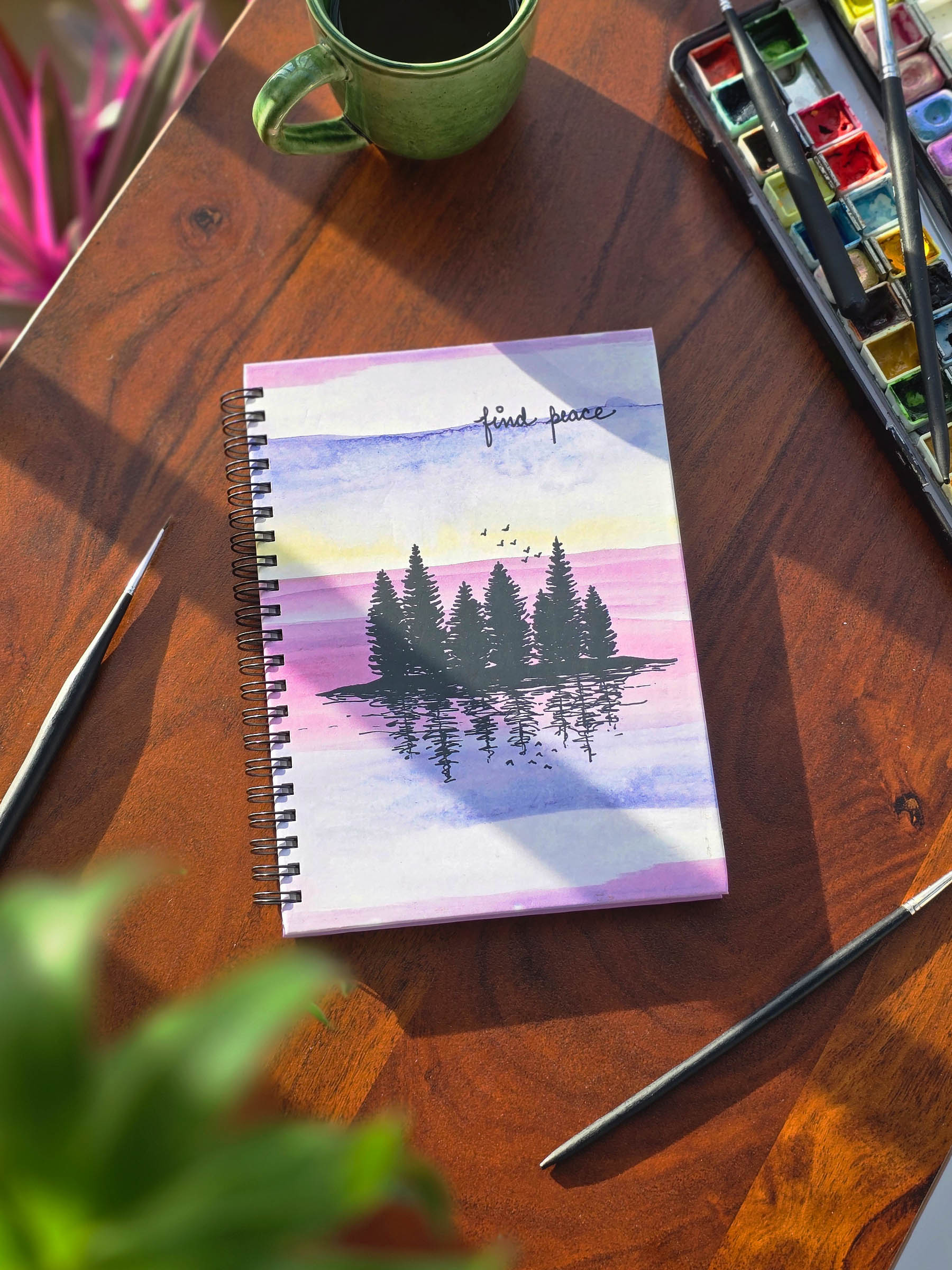 Find Peace | Wiro Sketchbook | 300 GSM