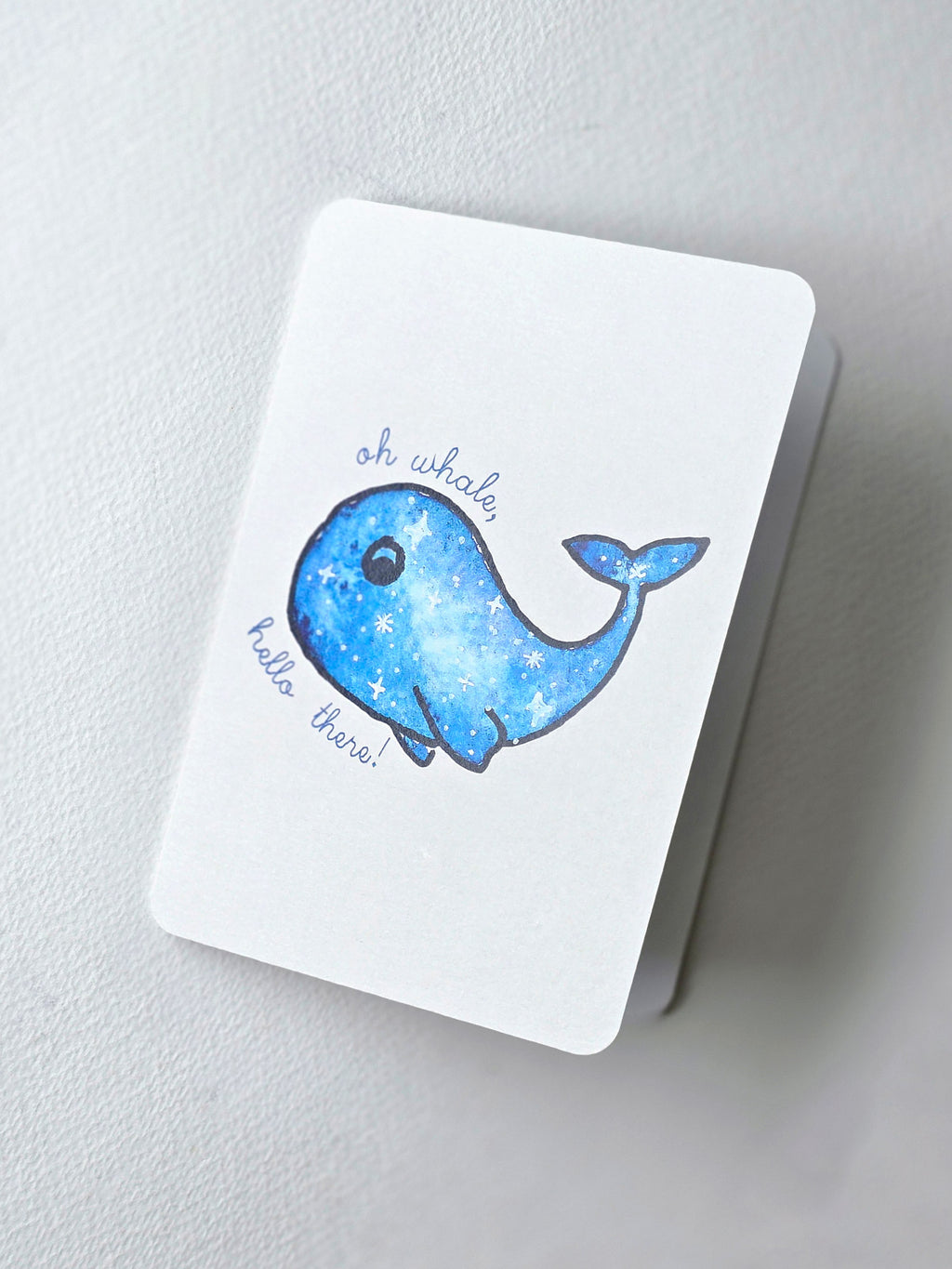Oh whale Greeting Card | Greeting Cards