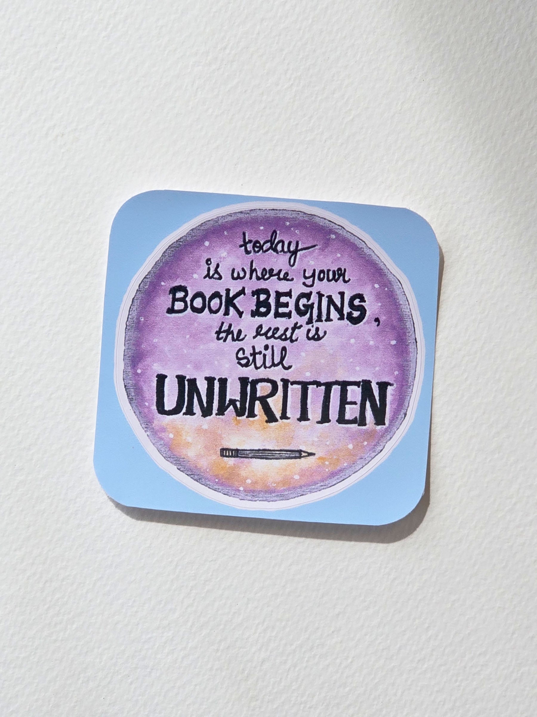 Unwritten | Laptop sticker