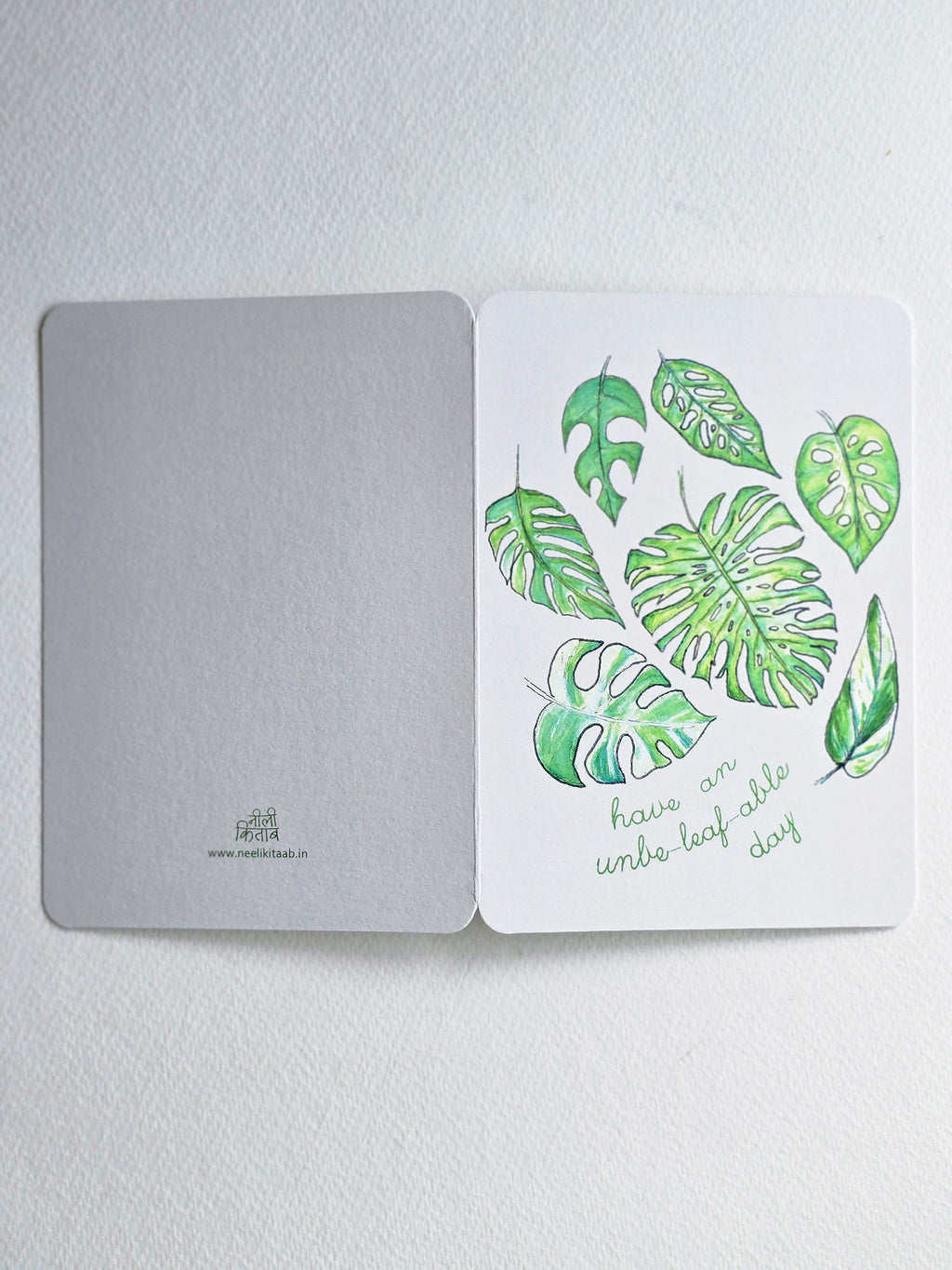 Unbe-leaf-able Day | Greeting Cards