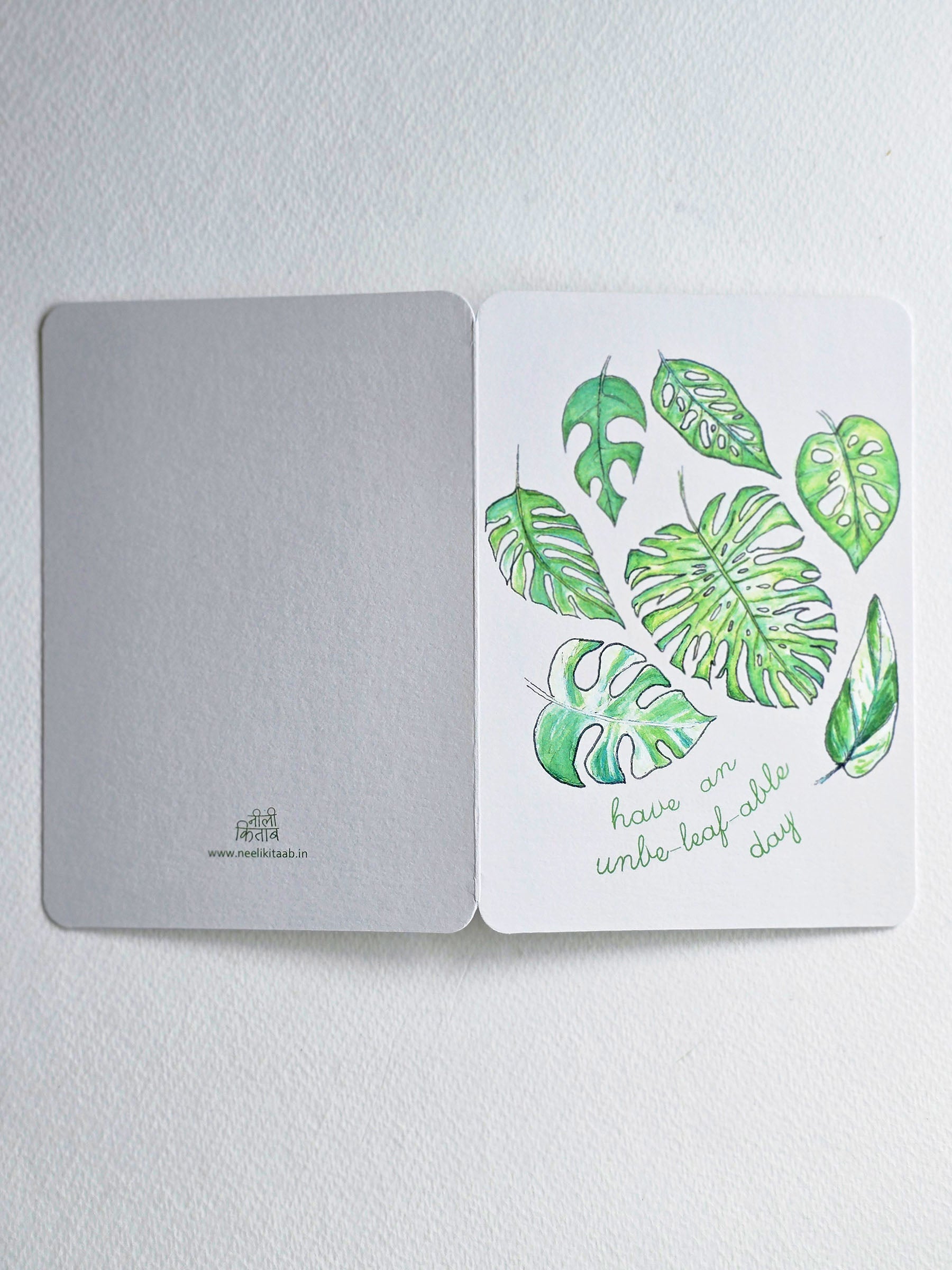 Unbe-leaf-able Day | Greeting Cards