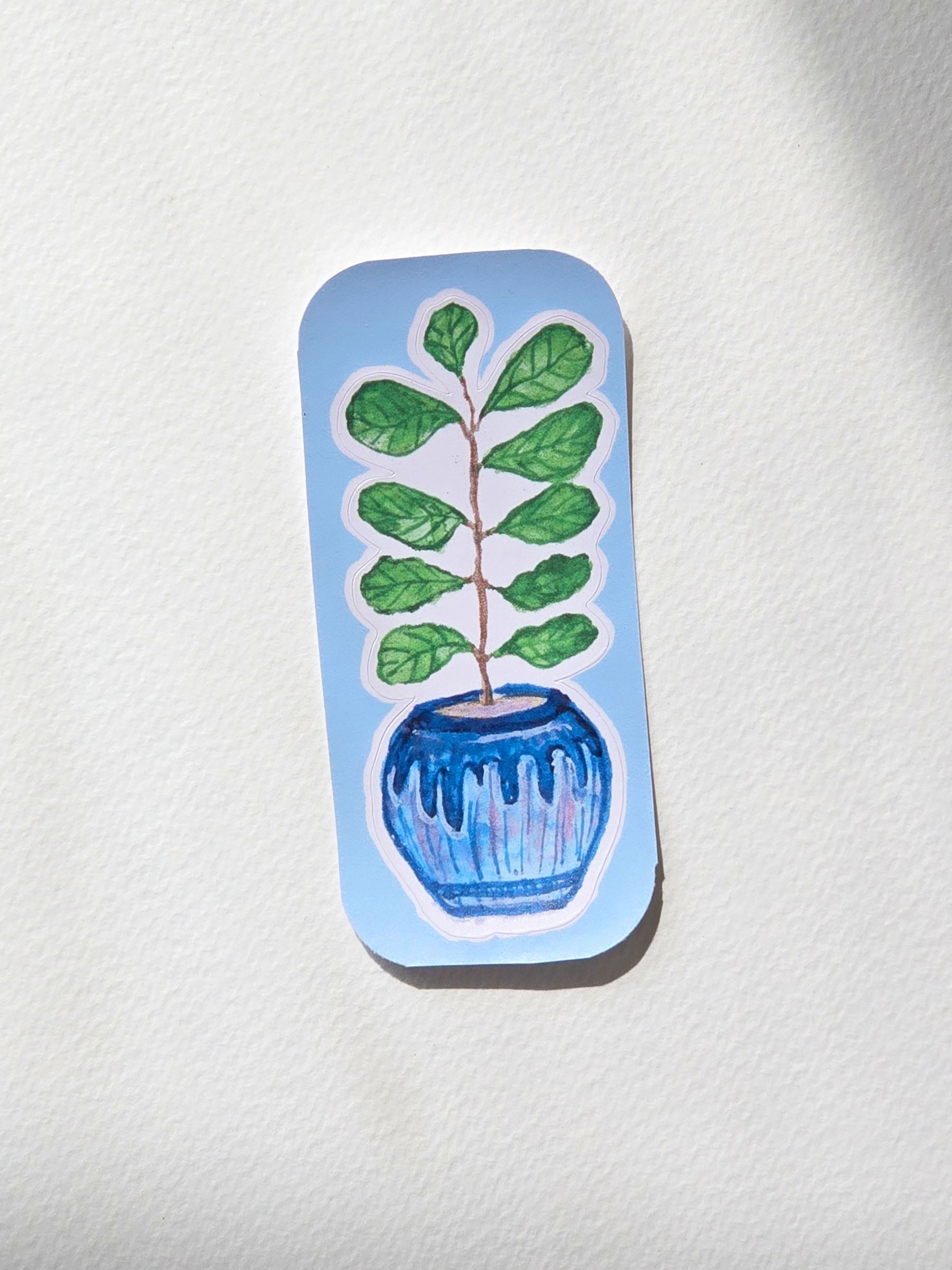 Fiddle Leaf | Laptop sticker