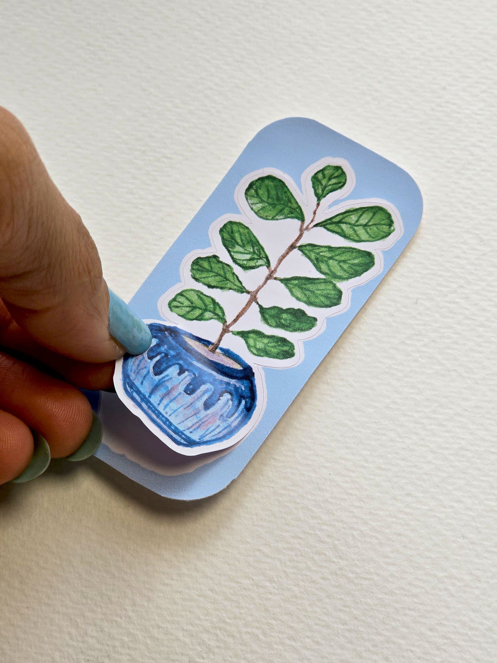 Fiddle Leaf | Laptop sticker