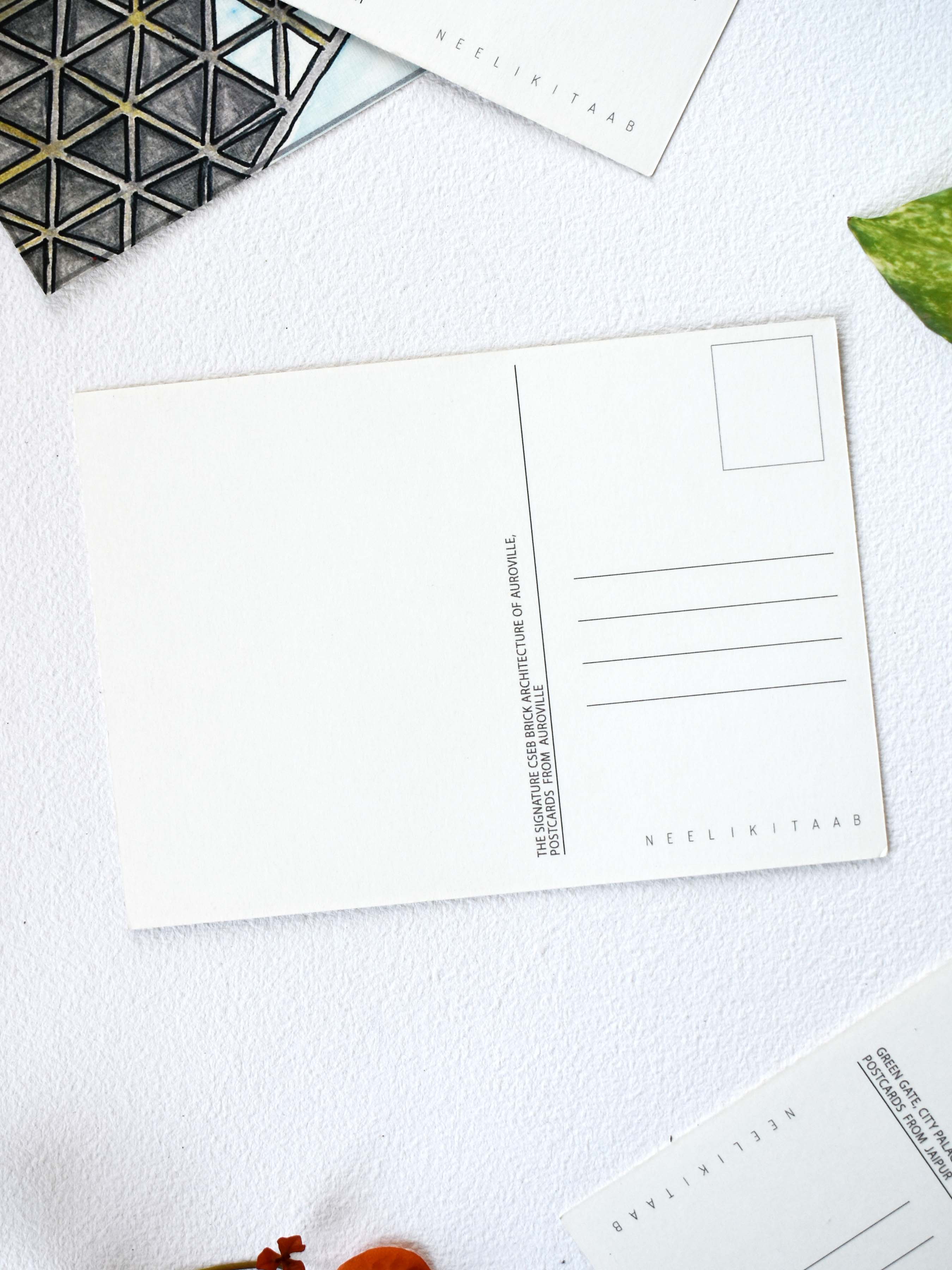 Brick Architecture | Postcards of Auroville