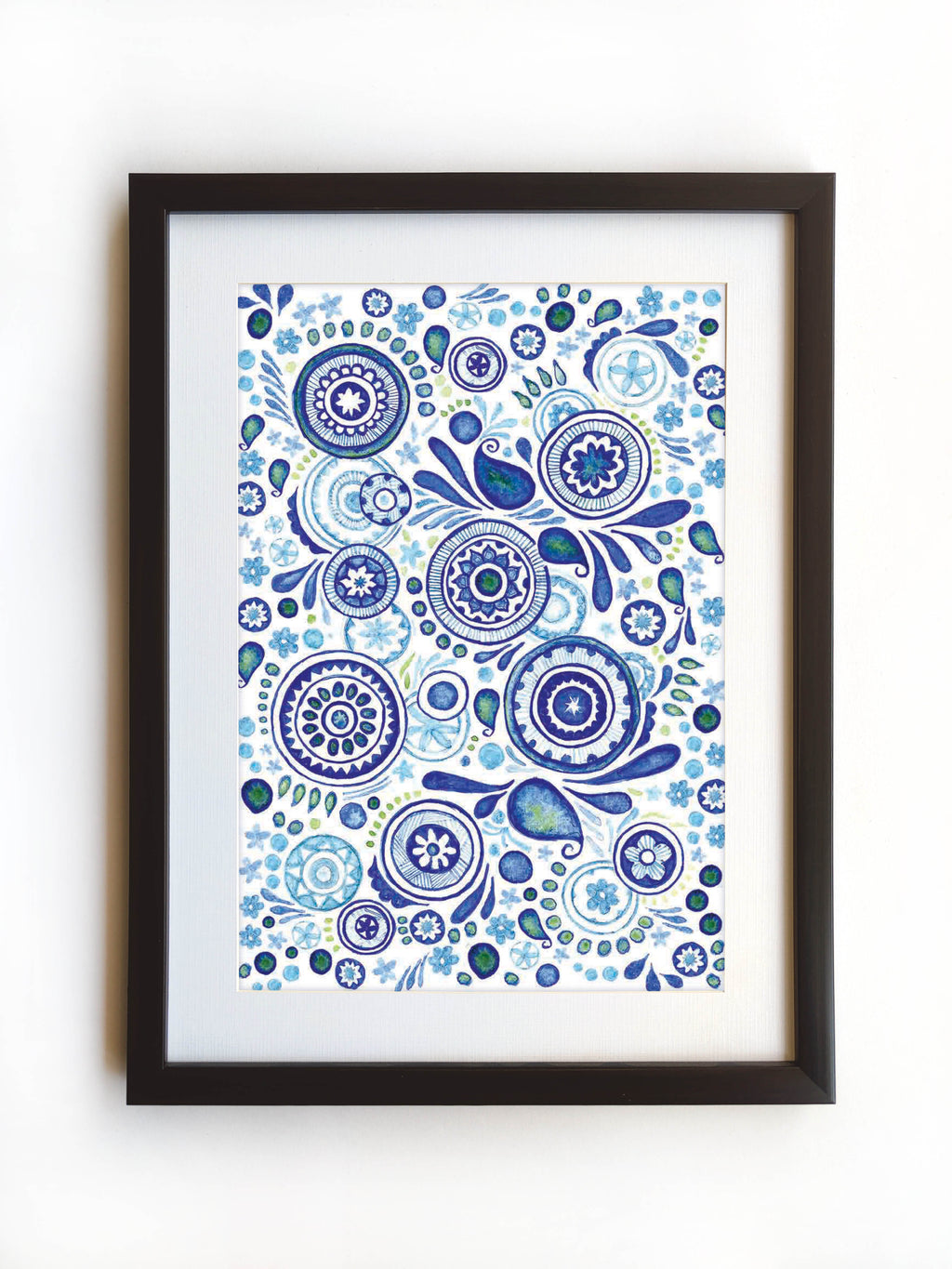 Blue Mandala | Art Print