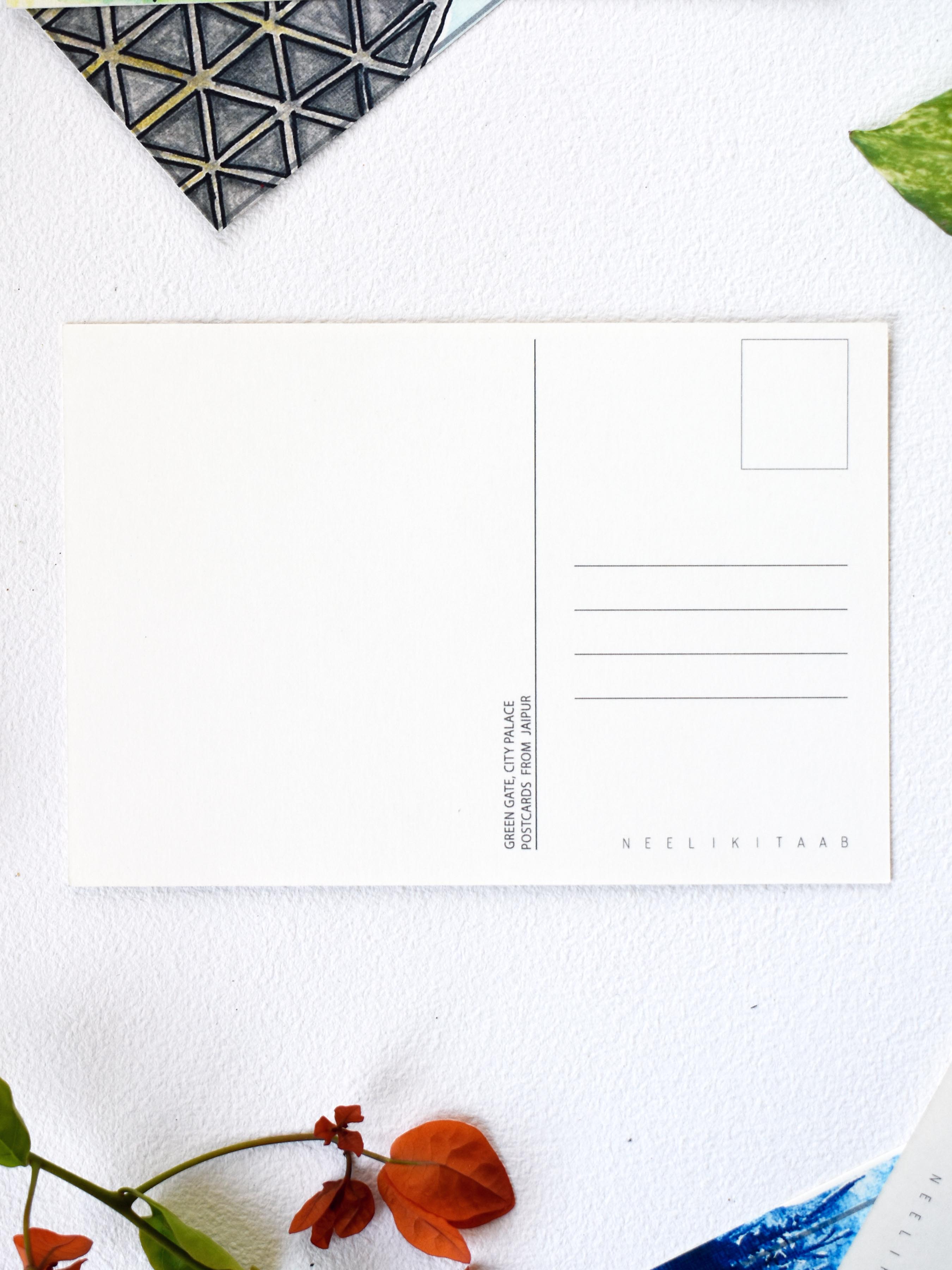 Green gate | Postcards from Jaipur