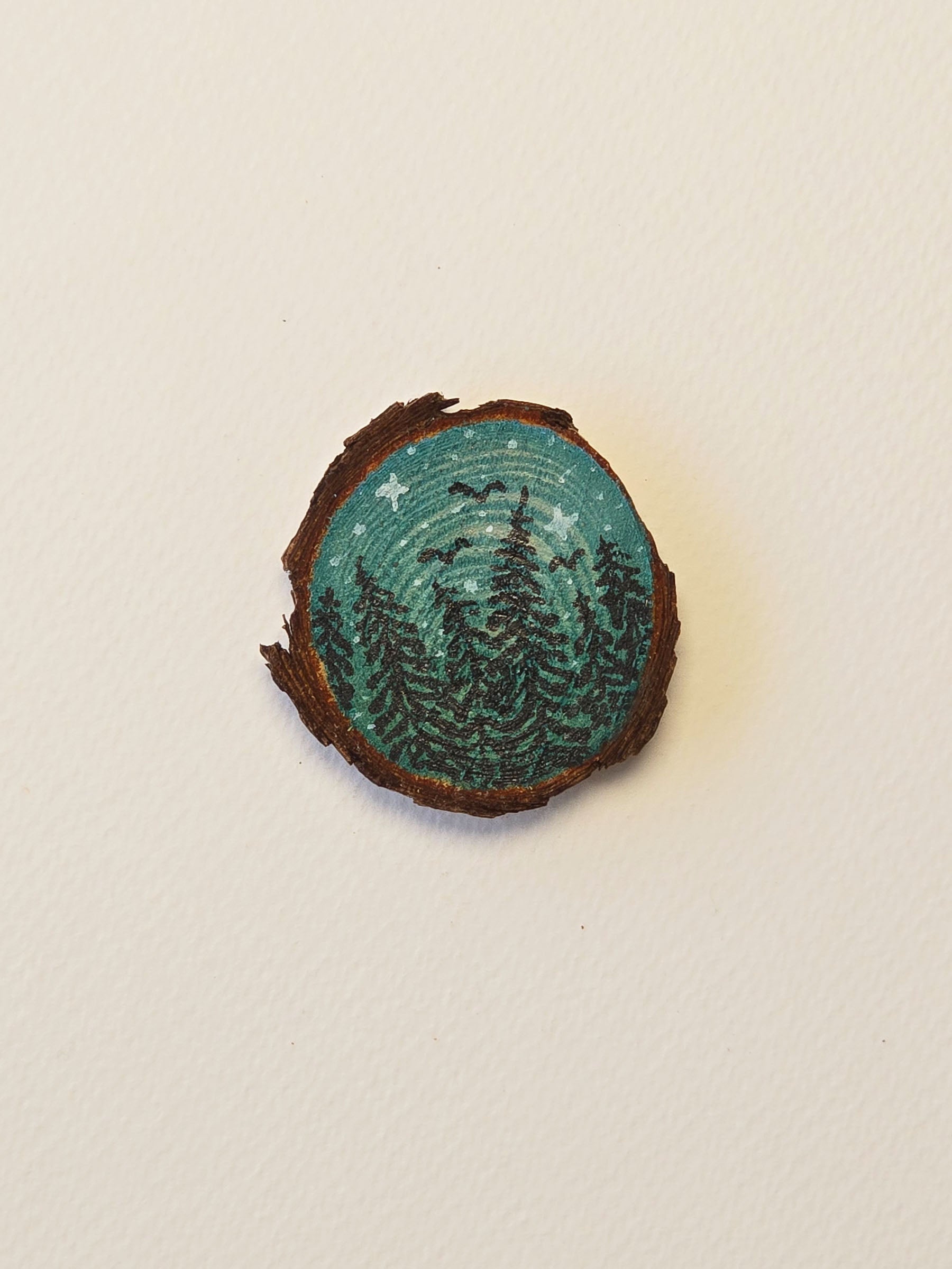 Pine forest | Fridge Magnet