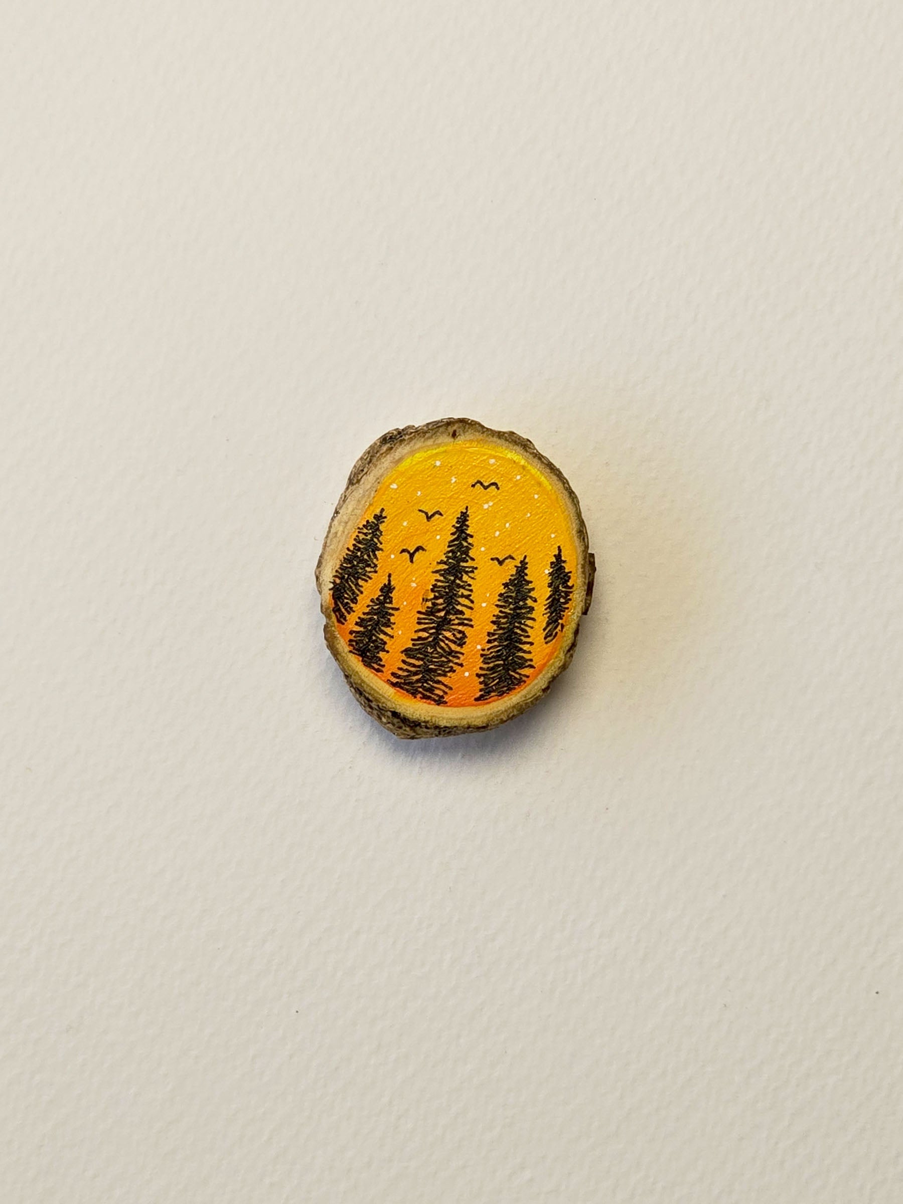 Golden Forest | Fridge Magnet