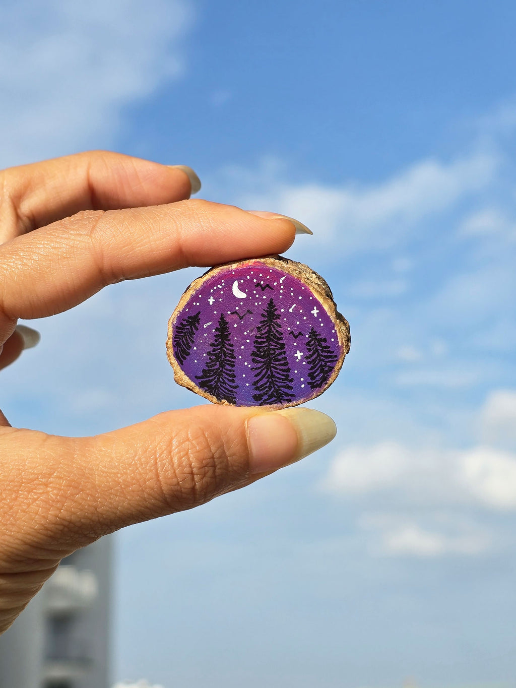 Violet Night | Fridge Magnet