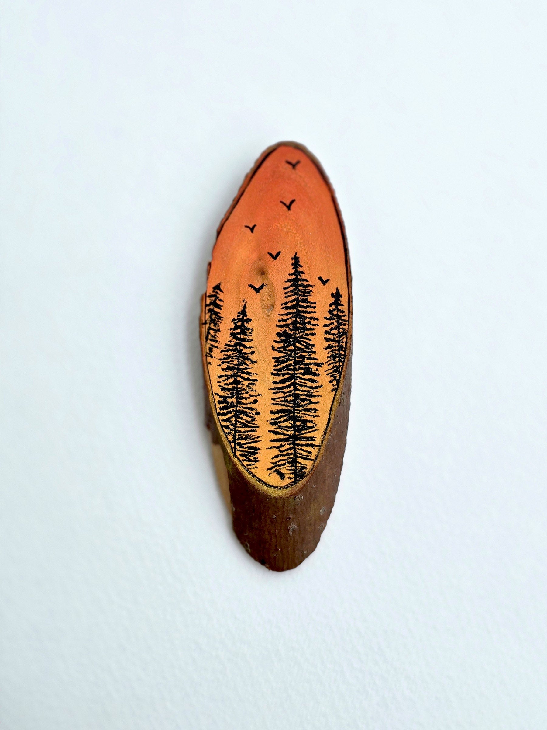Pine trees | Fridge Magnet