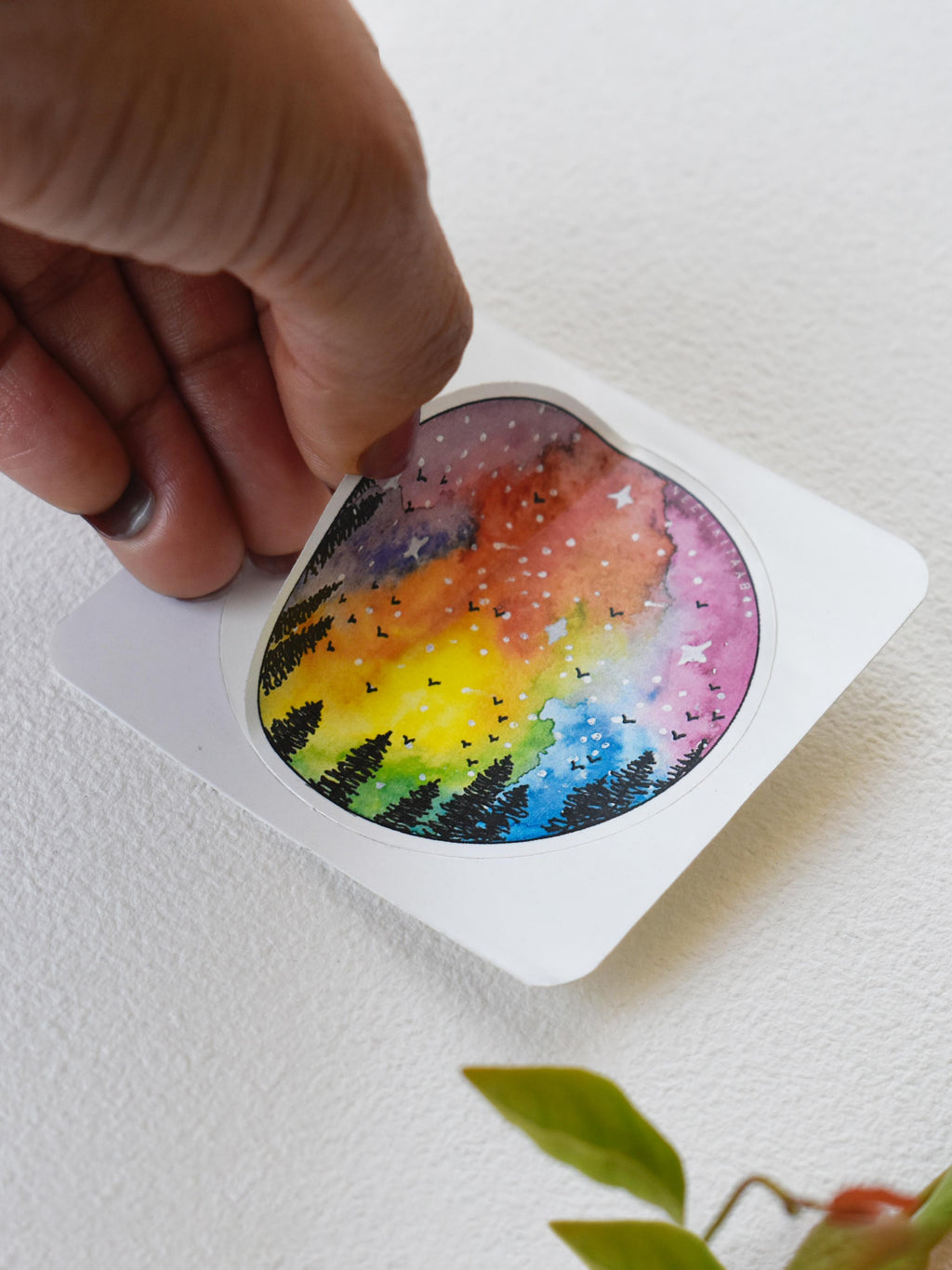Rainbow Pine | Sticker
