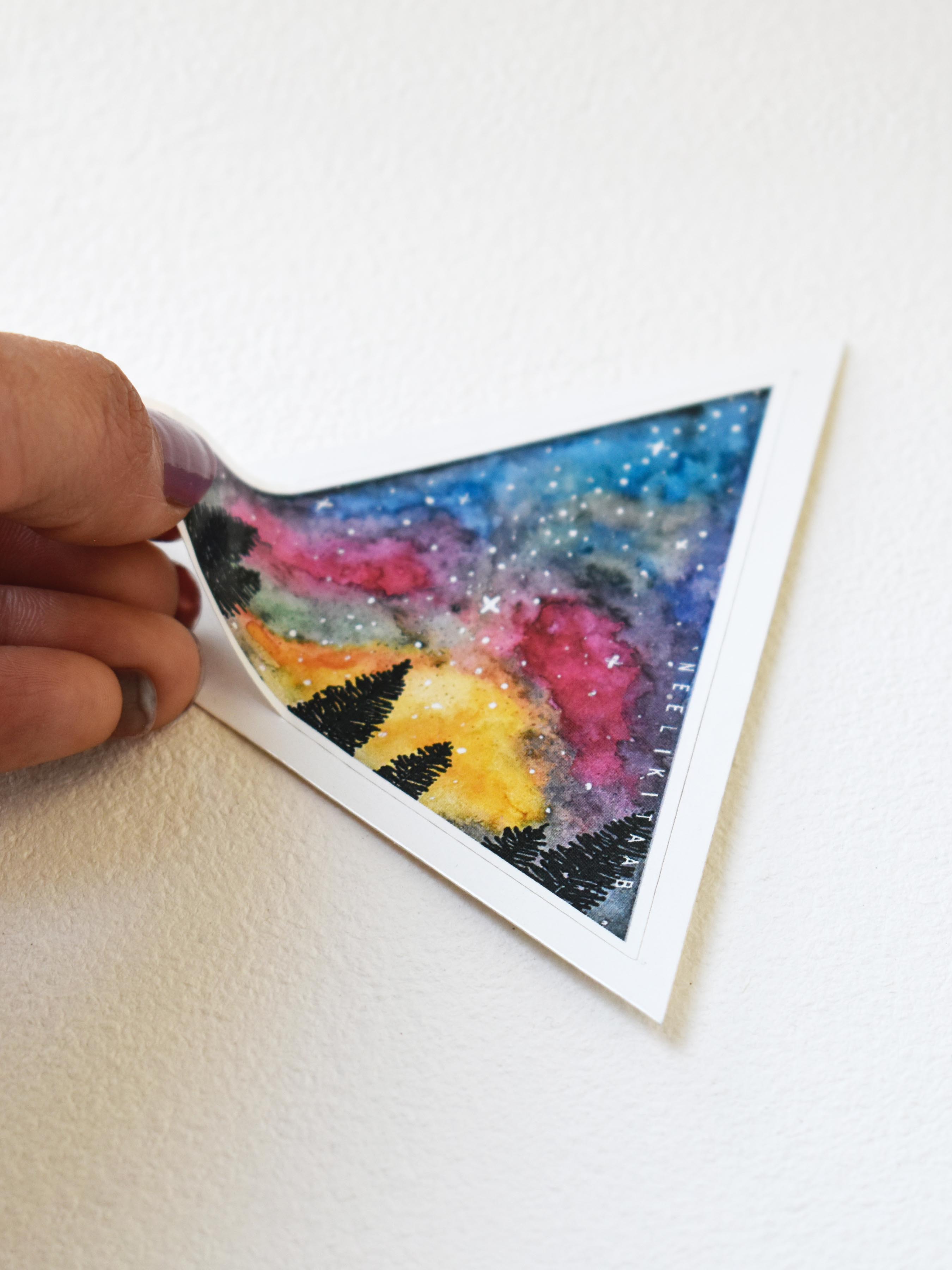 Galaxy skies | Sticker