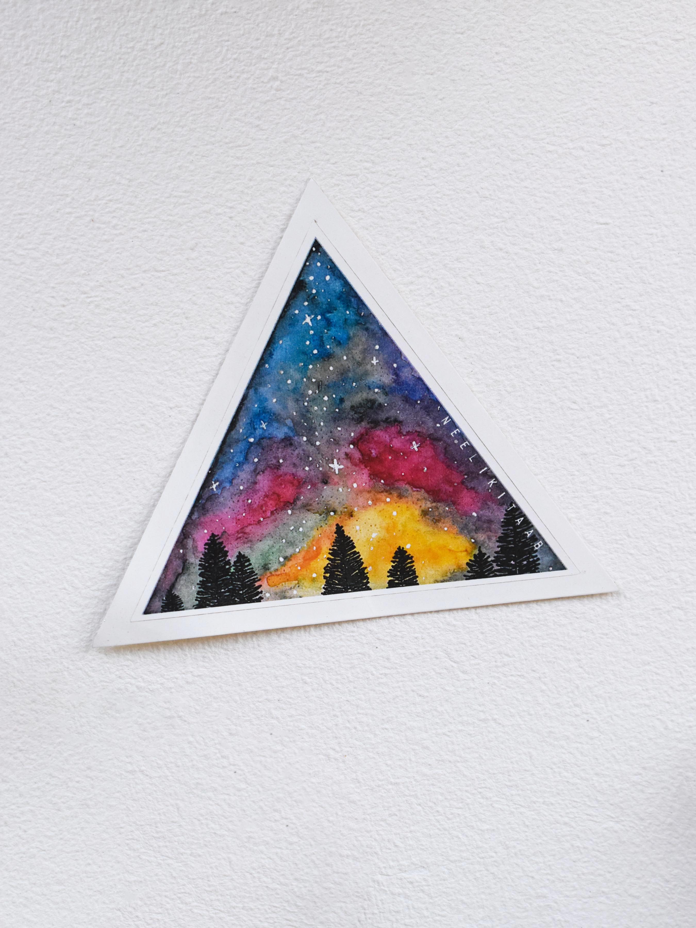 Galaxy skies | Sticker