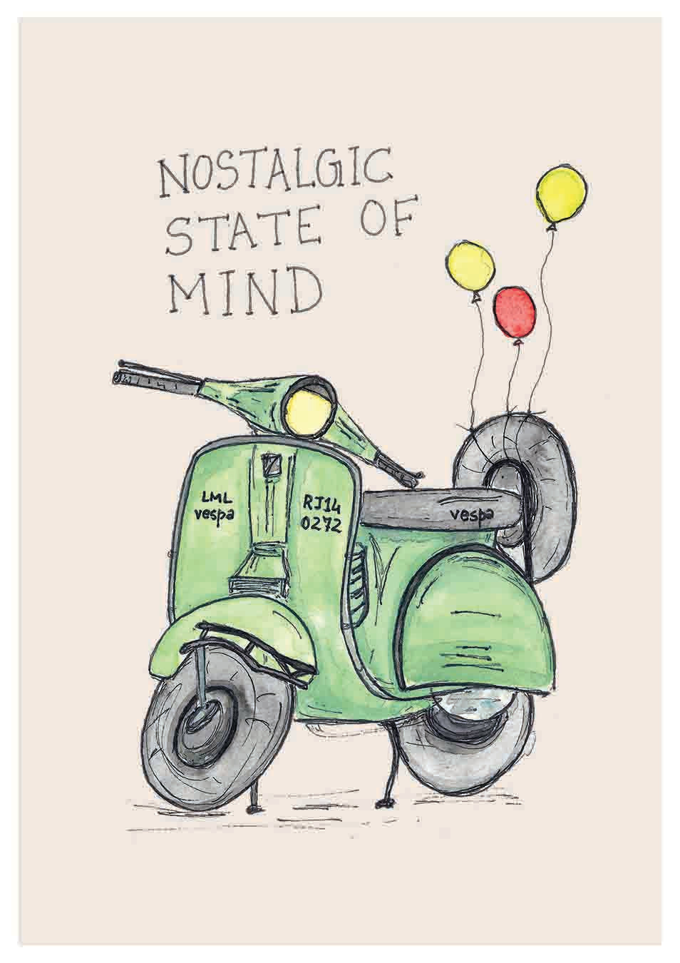 Nostalgic State | Art Print