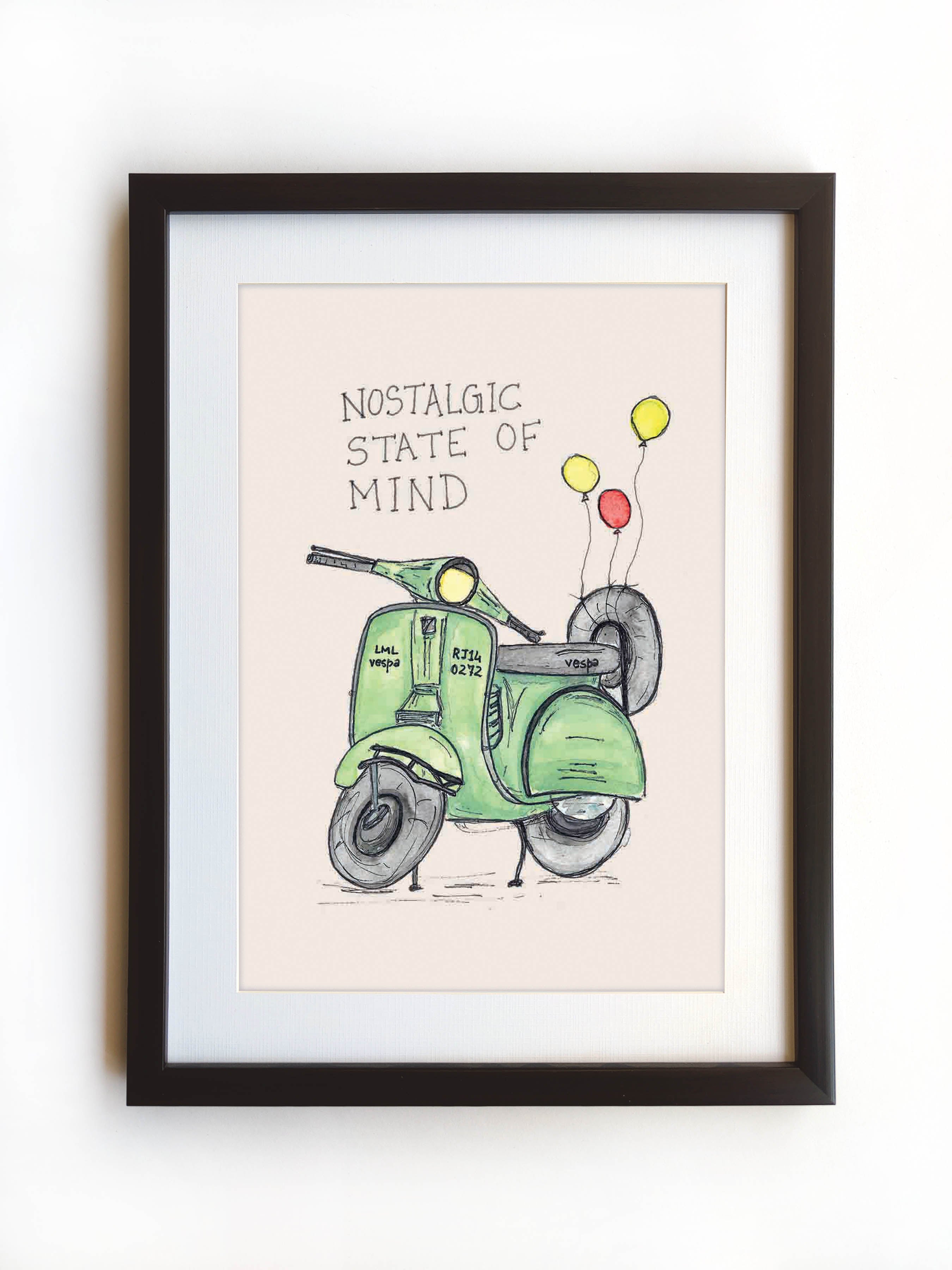 Nostalgic State | Art Print