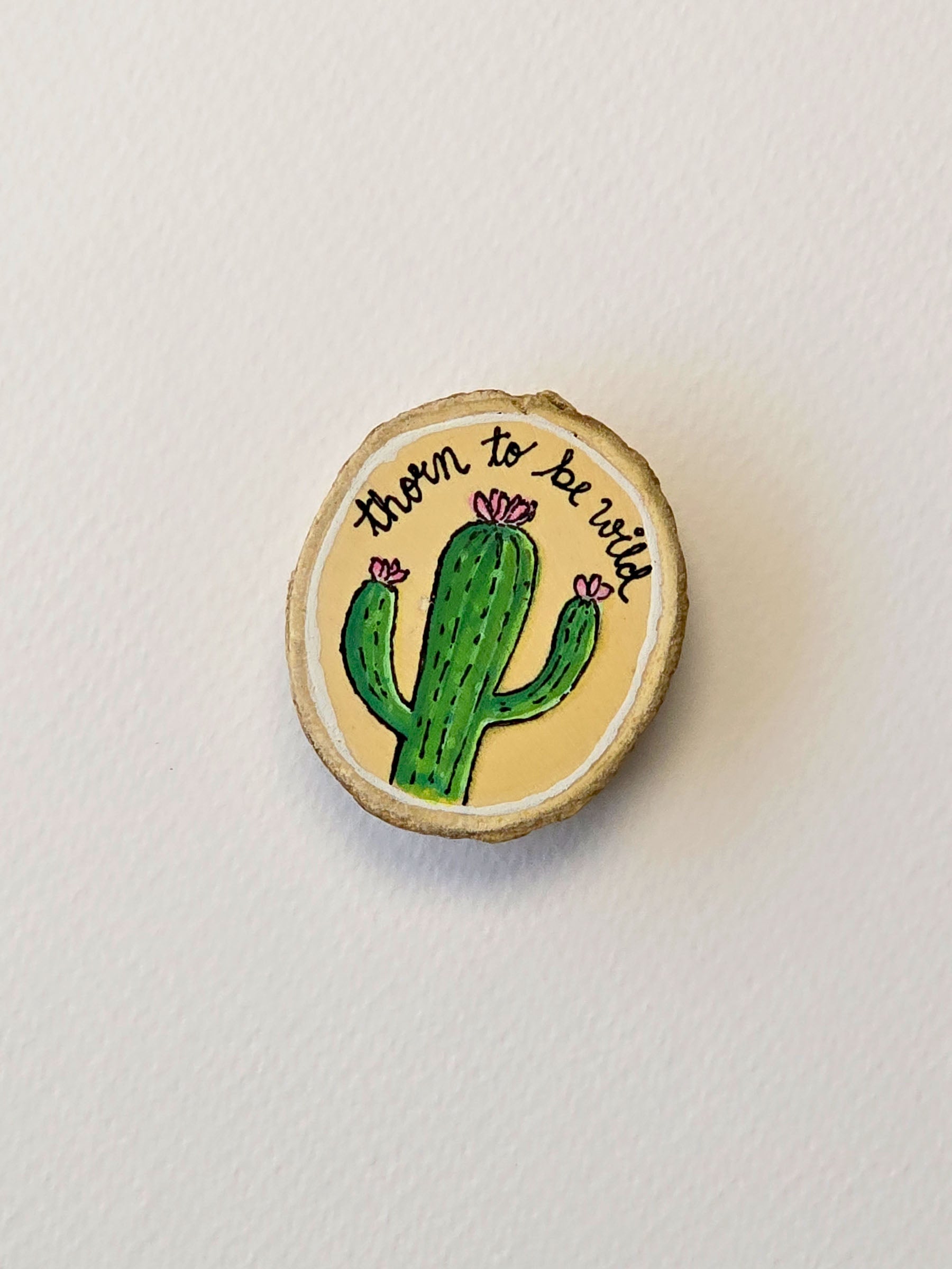 Thorn To Be Wild | Fridge Magnet