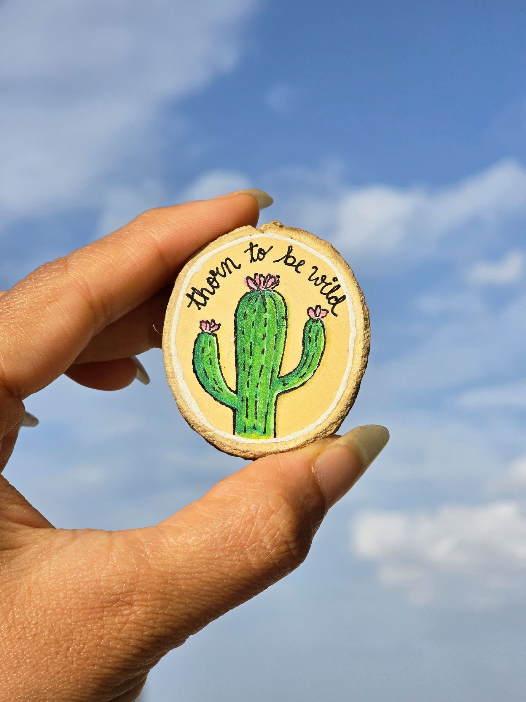Thorn To Be Wild | Fridge Magnet