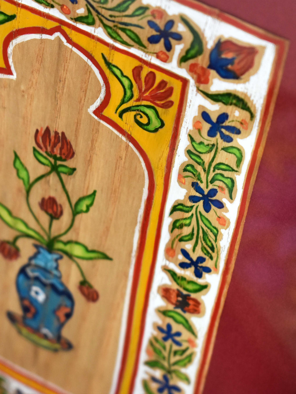 Jaipur series - I | Watercolor on veneer sheet