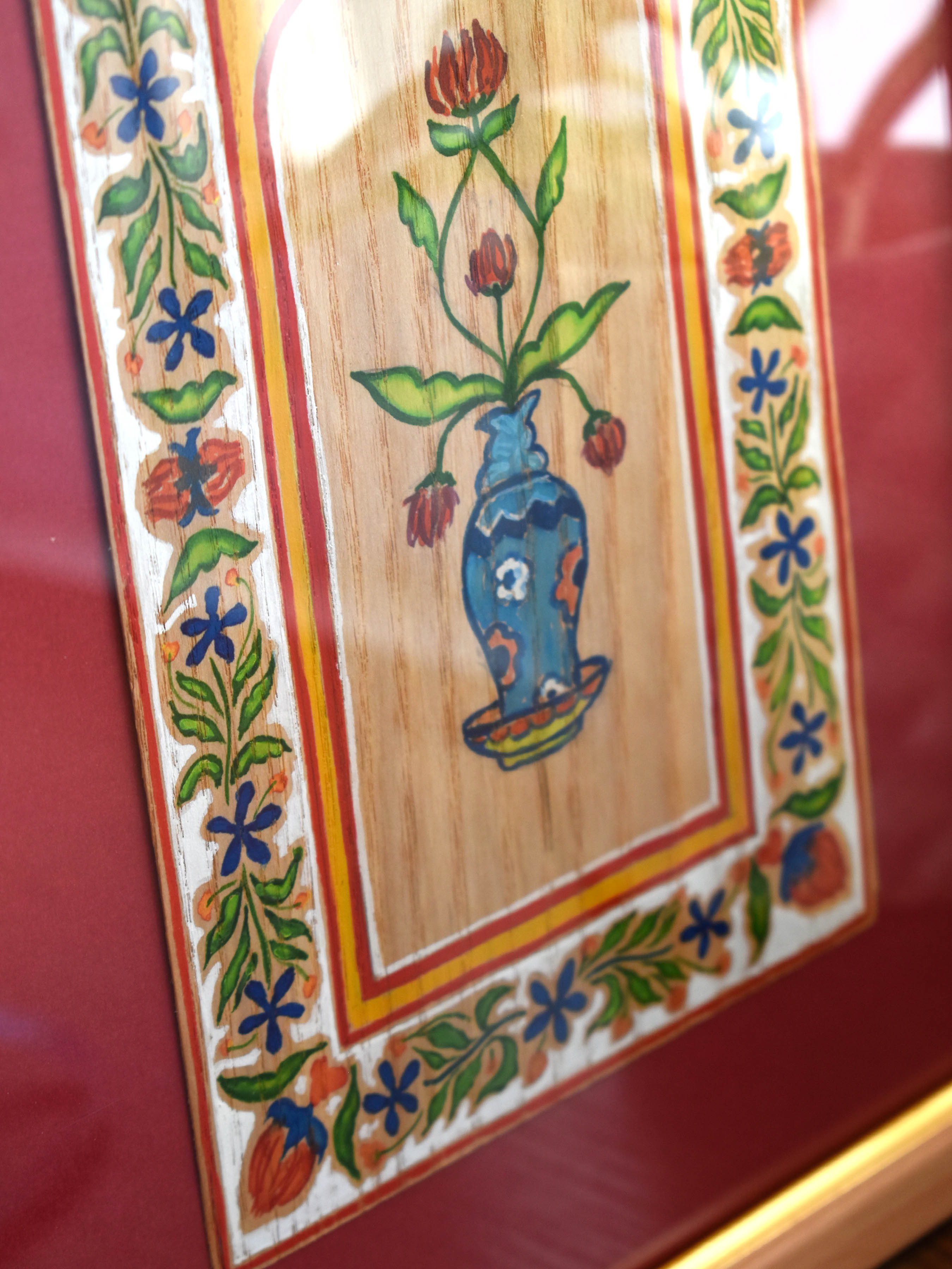 Jaipur series - I | Watercolor on veneer sheet