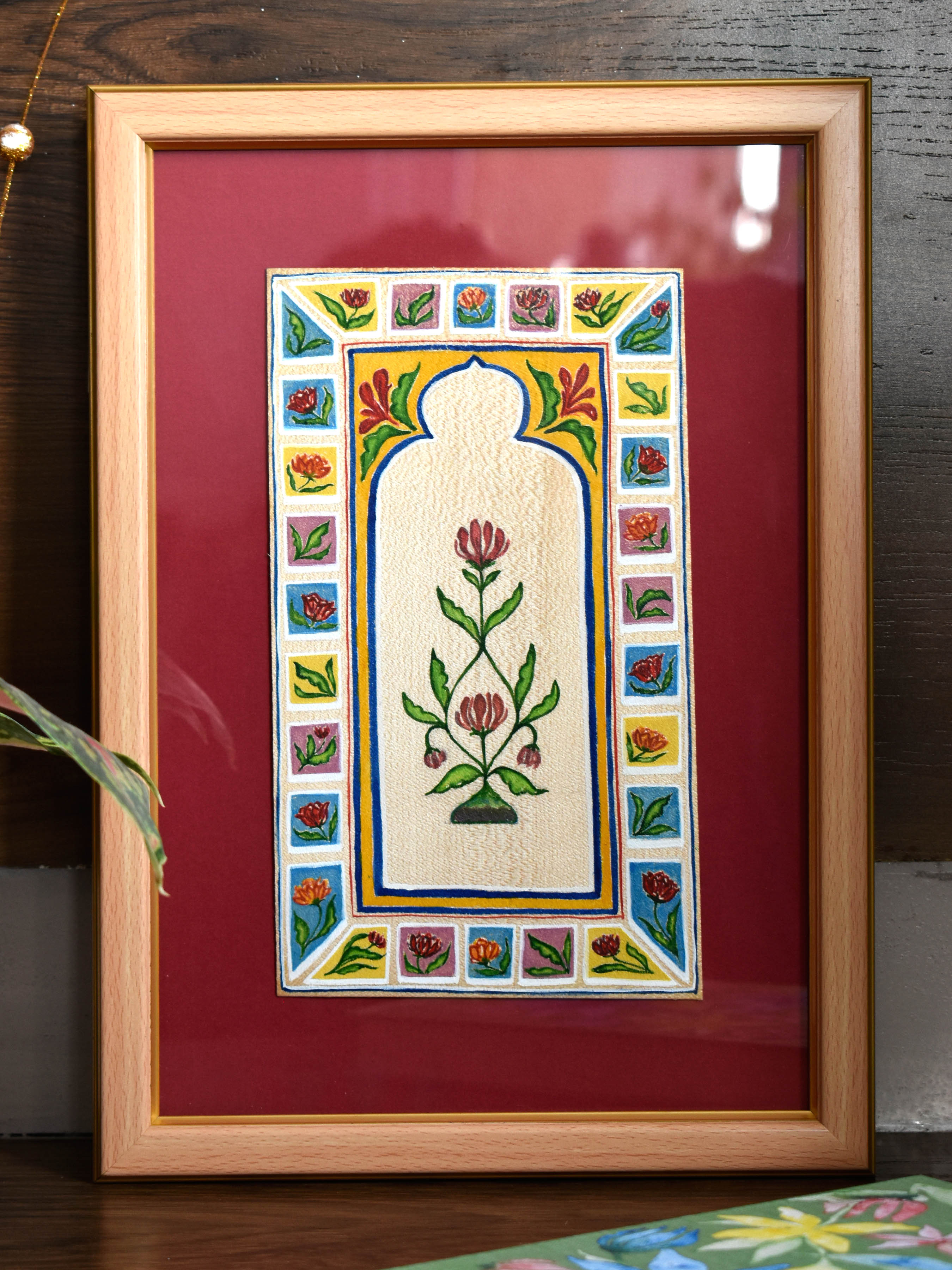 Jaipur series - II | Watercolor on veneer sheet