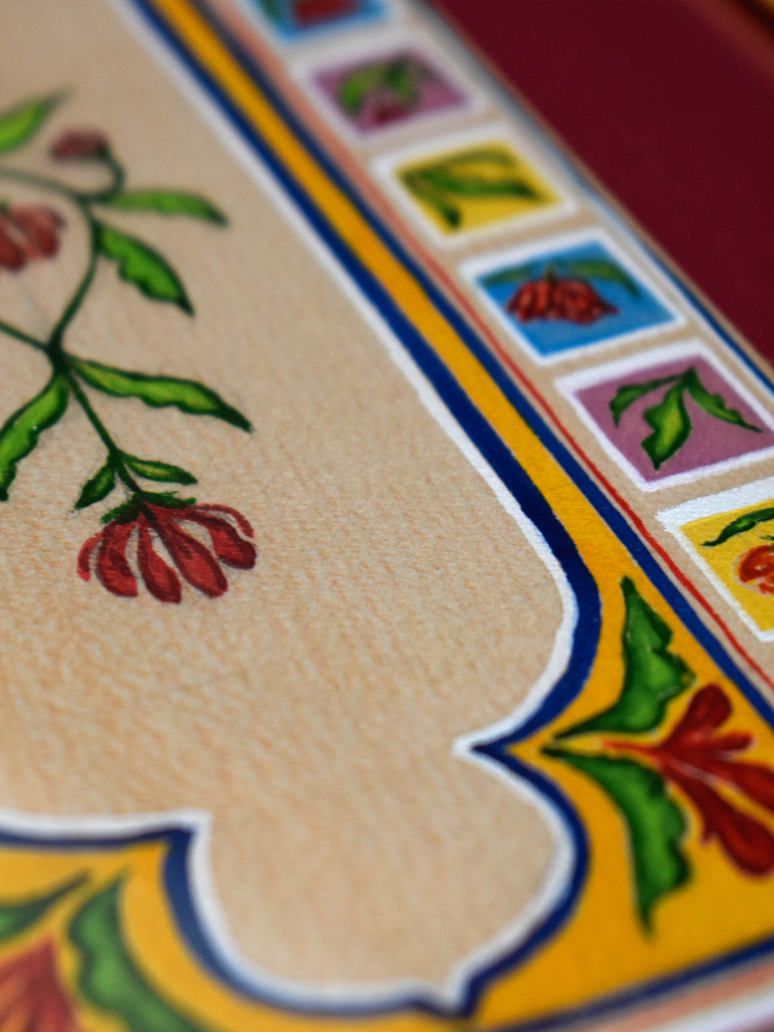 Jaipur series - II | Watercolor on veneer sheet