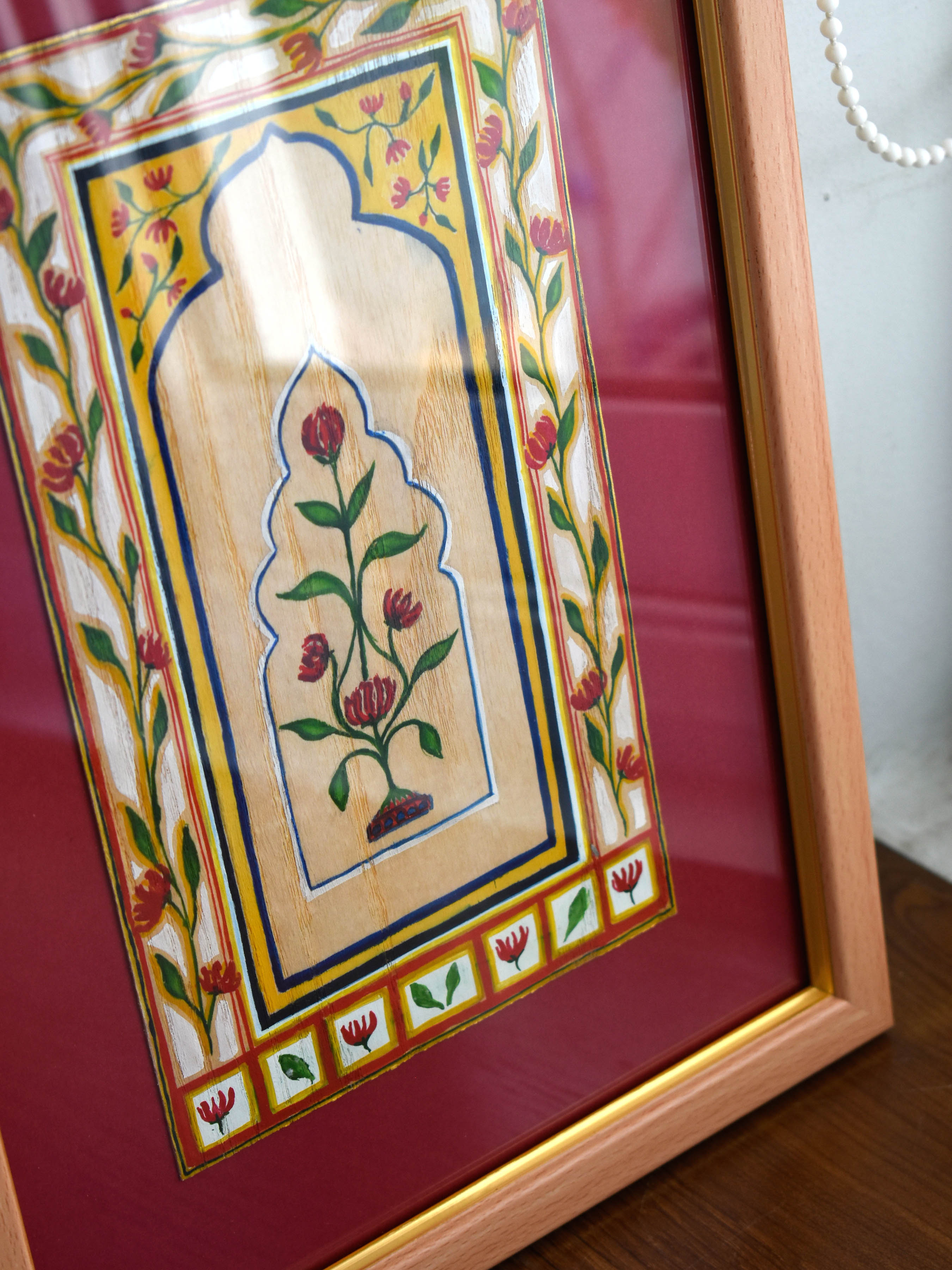 Jaipur series - III | Watercolor on veneer sheet