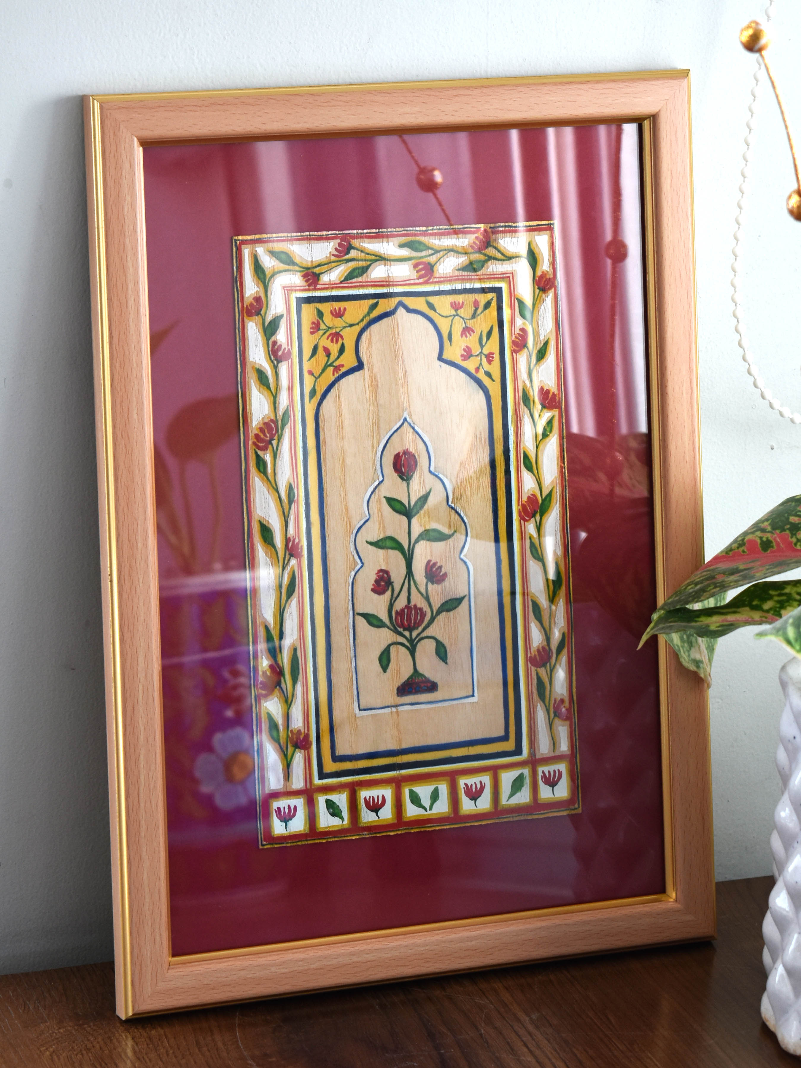 Jaipur series - III | Watercolor on veneer sheet