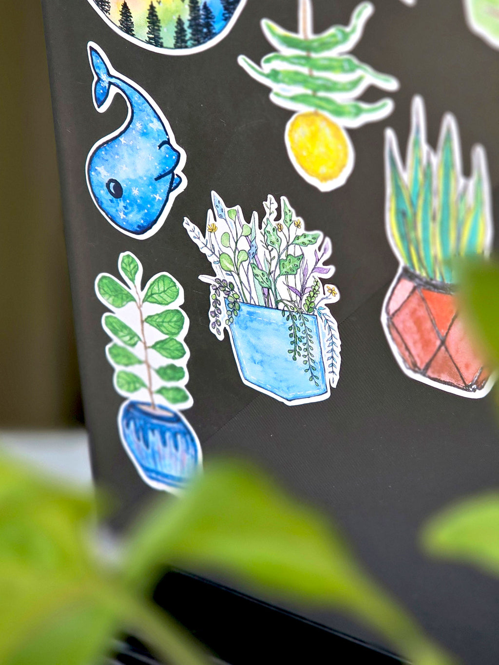 Plant Cuttings | Laptop sticker